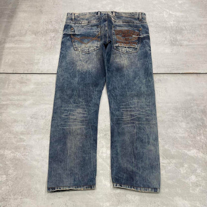 Mens Cipo & Baxx embroidered jeans W36 L29