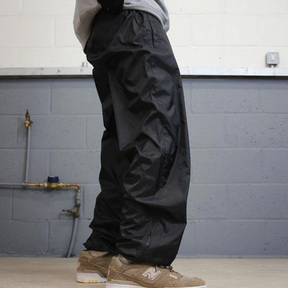 Baggy Puma trackies Large loose y2k floaty leg joggers embroidered logo shell suit pants