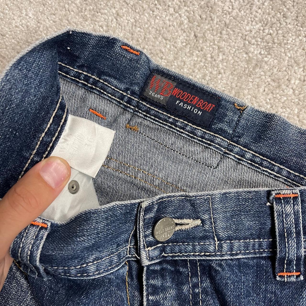 Baggy denim shorts y2k surf blue Loose fit WBJ summer festival jorts