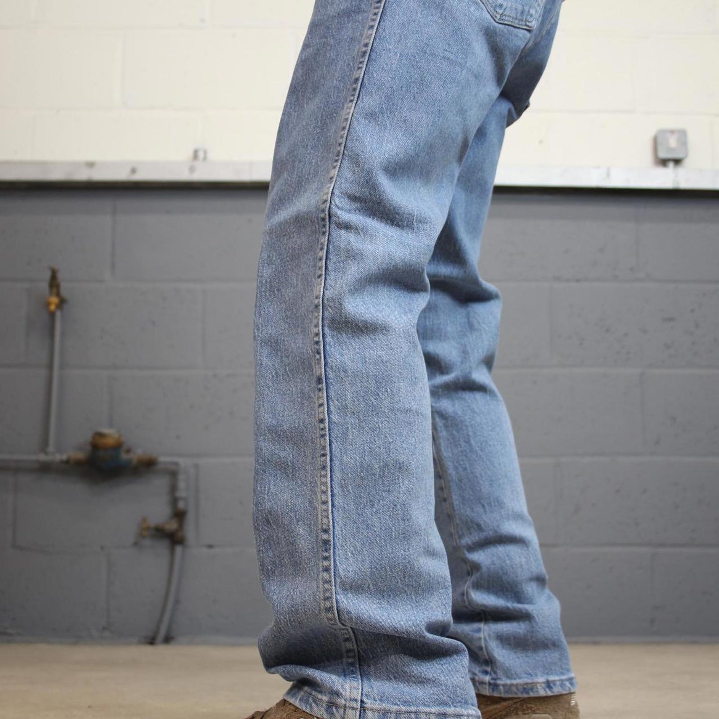 Vintage Wrangler jeans W36L29 blue Wrangler 5 pocket jeans waist patch
