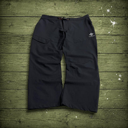 Columbia hiking pants technical Y2K black Lightweight utility tech trousers