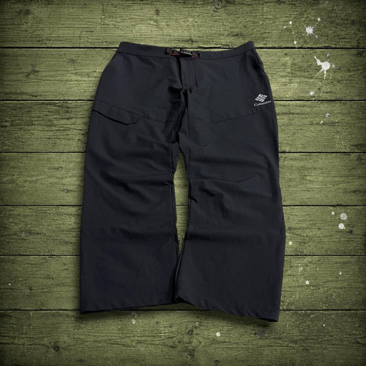 Columbia hiking pants technical Y2K black Lightweight utility tech trousers