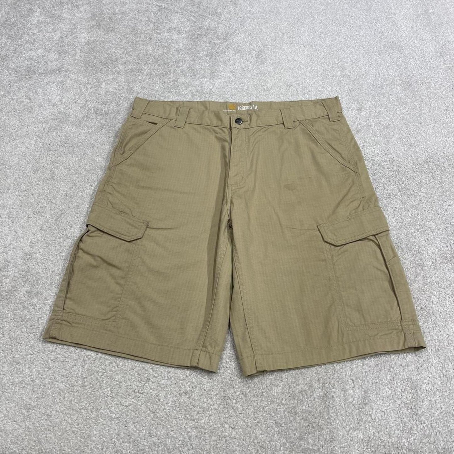 Carhartt baggy cargo shorts khaki Relaxed fit skater style summerwork shorts