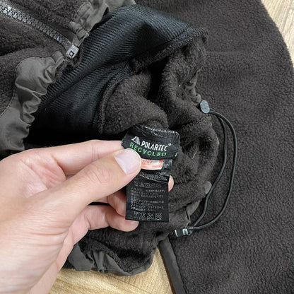 North Face Denali fleece brown Women's TNF full zip hooded paneled autumn technical Polartec fleece