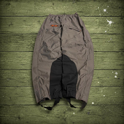 Harley Davidson waterproof bottoms grey Zip legs waterproof pants technical rain trousers