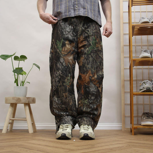 Browning Gore-tex camo pants Loose waterproof breatheable mossy oak camouflage utility trousers