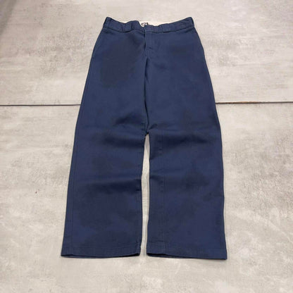 Dickies 874 Pants W32L30 navy original fit twill chino 90s style skater pants