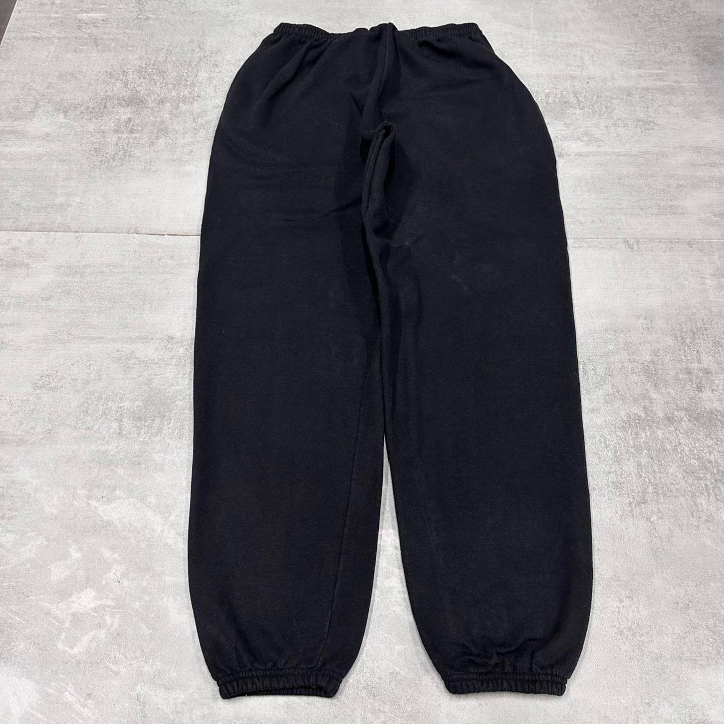 Baggy Champion tracksuit bottoms joggers M y2k black track pants embroidered casual gym wear sporty