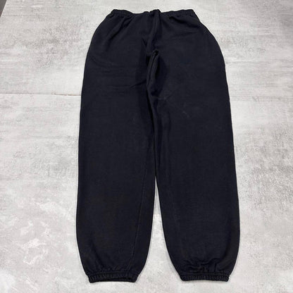 Baggy Champion tracksuit bottoms joggers M y2k black track pants embroidered casual gym wear sporty