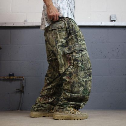 Vintage Redhead baggy camo cargo pants khaki 3XL Loose leg camouflage Y2K hunting style trousers