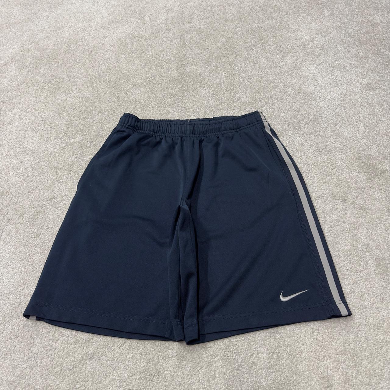 Nike sports shorts y2k loose navy comfy floaty summer gym shorts