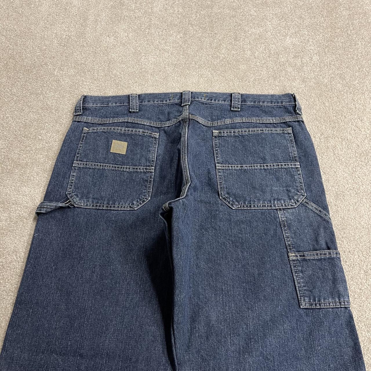 Lee Dungarees baggy jeans blue W40L30 denim carpenter skater cargo pants