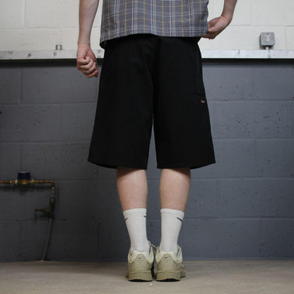 Dickies carpenter shorts long leg black Twill chino skater style shorts loose leg