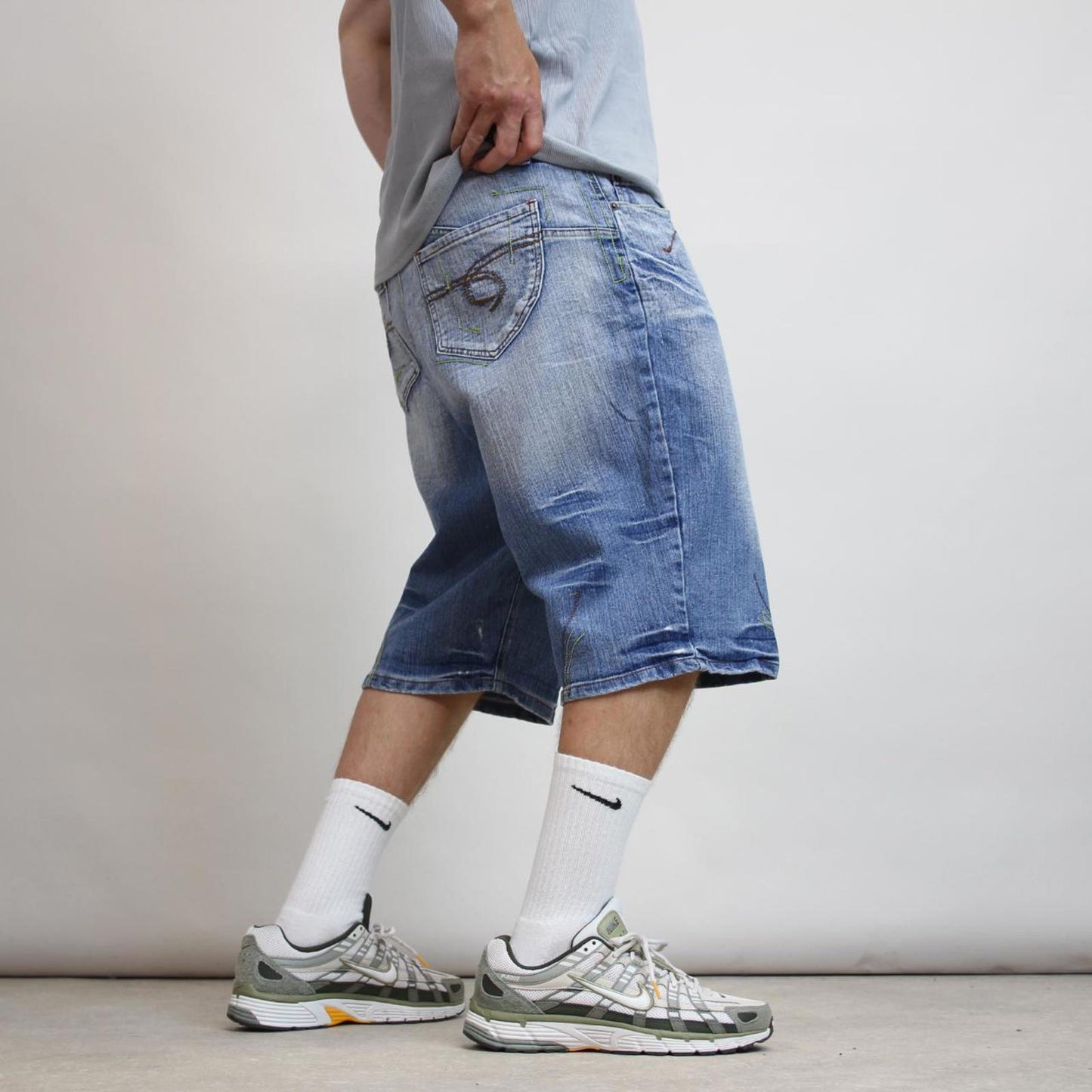Baggy Neeso denim shorts W40