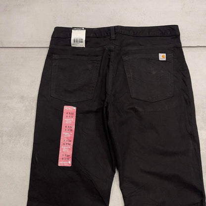 Black Carhartt jeans size 8 W32L32 original fit bootcut jeans
