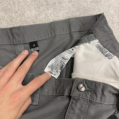 Carhartt baggy cargo shorts carpenter grey Floaty canvasy skater style work shorts