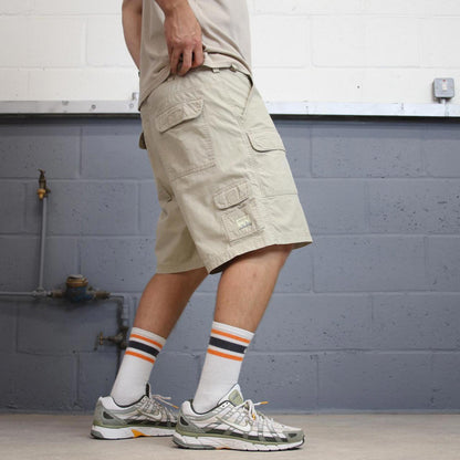 Beige Eddie Bauer cargo shorts W38