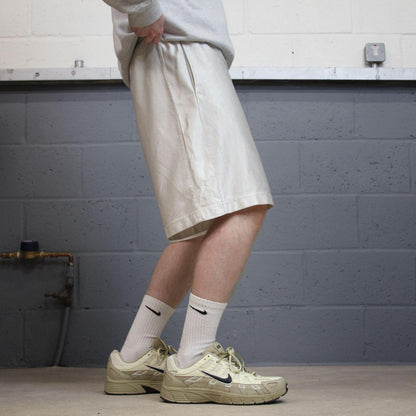 Nike Basketball sports shorts y2k white silver Casual style comfy loose floaty summer gym shorts