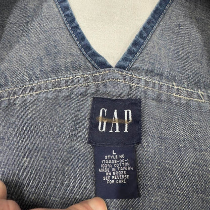 Vintage GAP dungarees W38L32 blue mens denim overalls