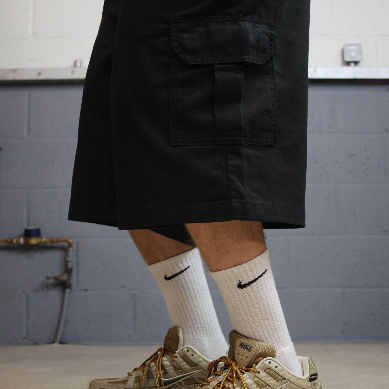 Dickies baggy cargo shorts y2k black Skater / surf style shorts loose fit festival
