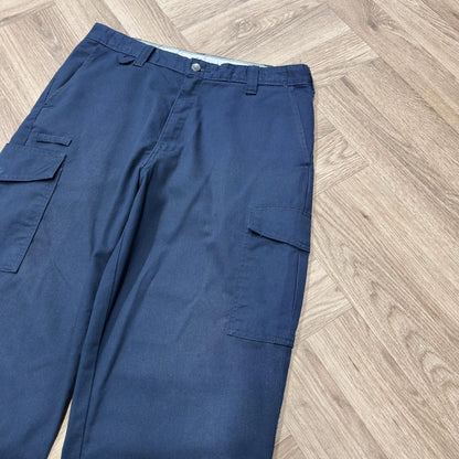 Dickies chino cargo pants Y2K navy Loose straight leg workwear trousers loose