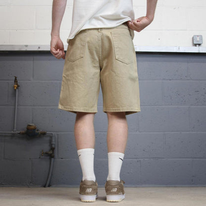 Vintage baggy stone Wrangler jorts W34