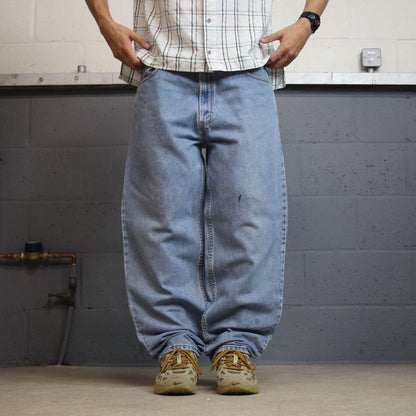 Levi’s 560 baggy jeans y2k W36L30 blue denim red tab logo y2k pants