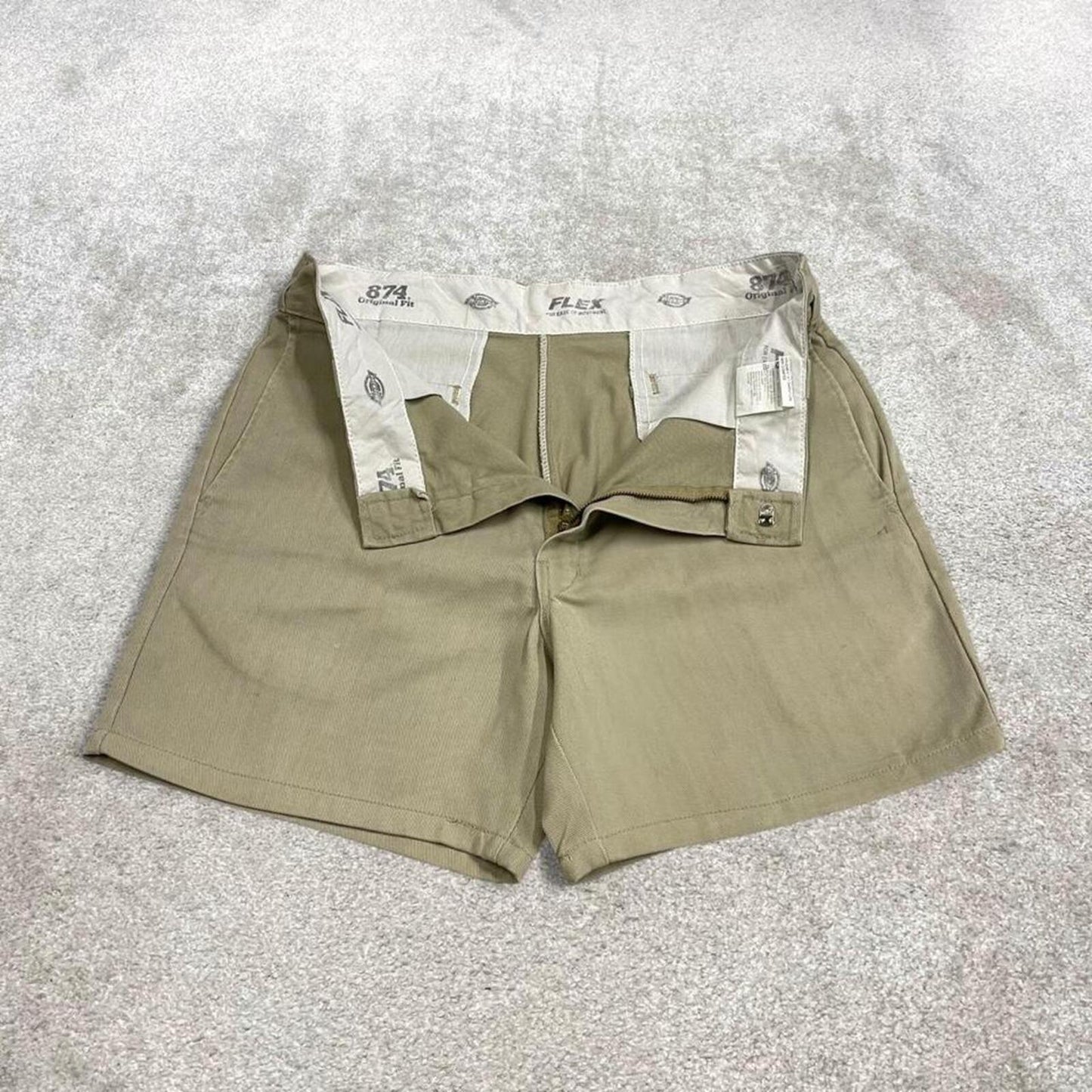 Dickies 874 chino shorts summer work khaki Loose twill style summer shorts