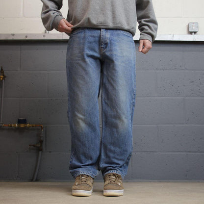 Dickies work jeans loose denim blue Regular fit skate style work pants