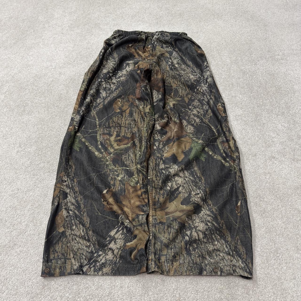 Mad dog mossy oak extra baggy camo trousers Y2K khaki hunting utility trousers