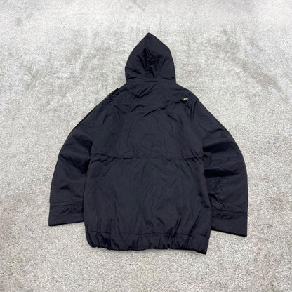 00s Billabong technical parka jacket S women's y2k style black hooded coat winter