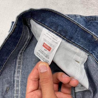 Mens baggy Wrangler carpenter jorts W42