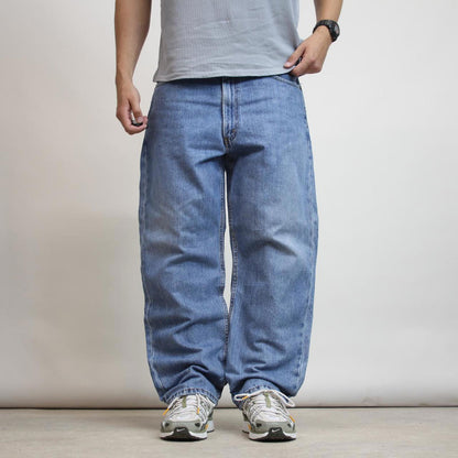 Levis 550 jeans W38 L30 loose blue denim skater style