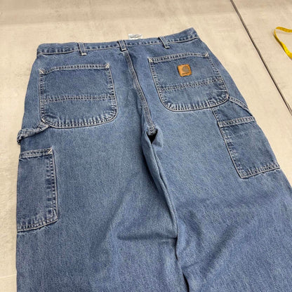 Baggy blue Carhartt carpenter jeans W36 L30