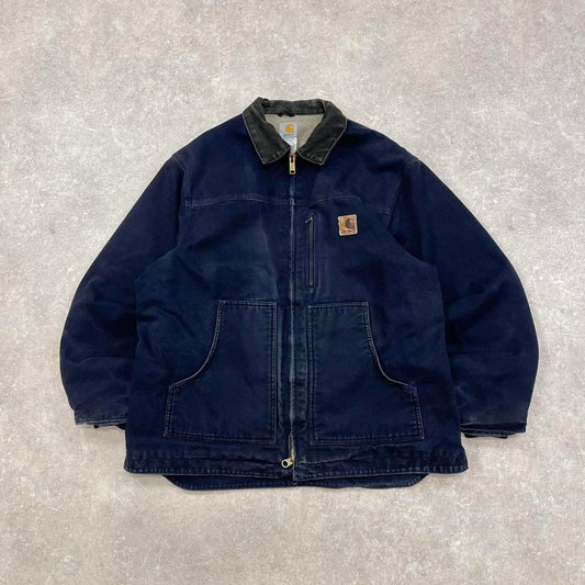 Vintage navy Carhartt Ridge jacket XL