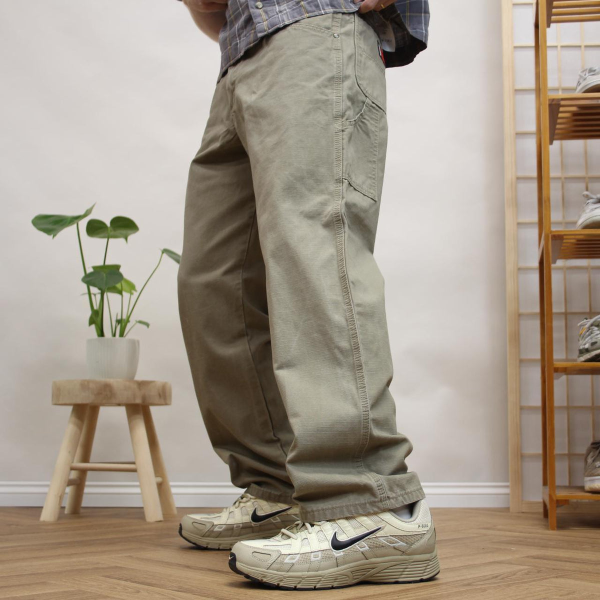 Wrangler Riggs carpenter jeans y2k Loose straight leg canvas utility workwear skate trousers