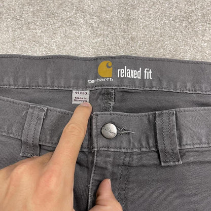 Carhartt cargo shorts skater surf grey Loose relaxed fit workwear carpenter shorts