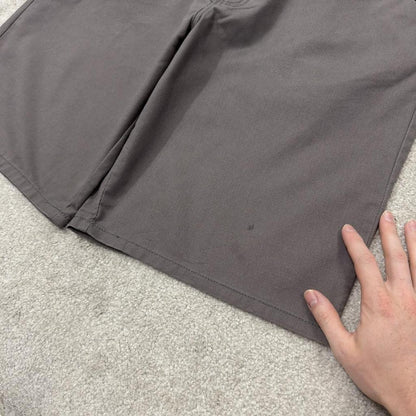 Dickies chino shorts Y2K grey Twill chino style skater shorts loose leg festival