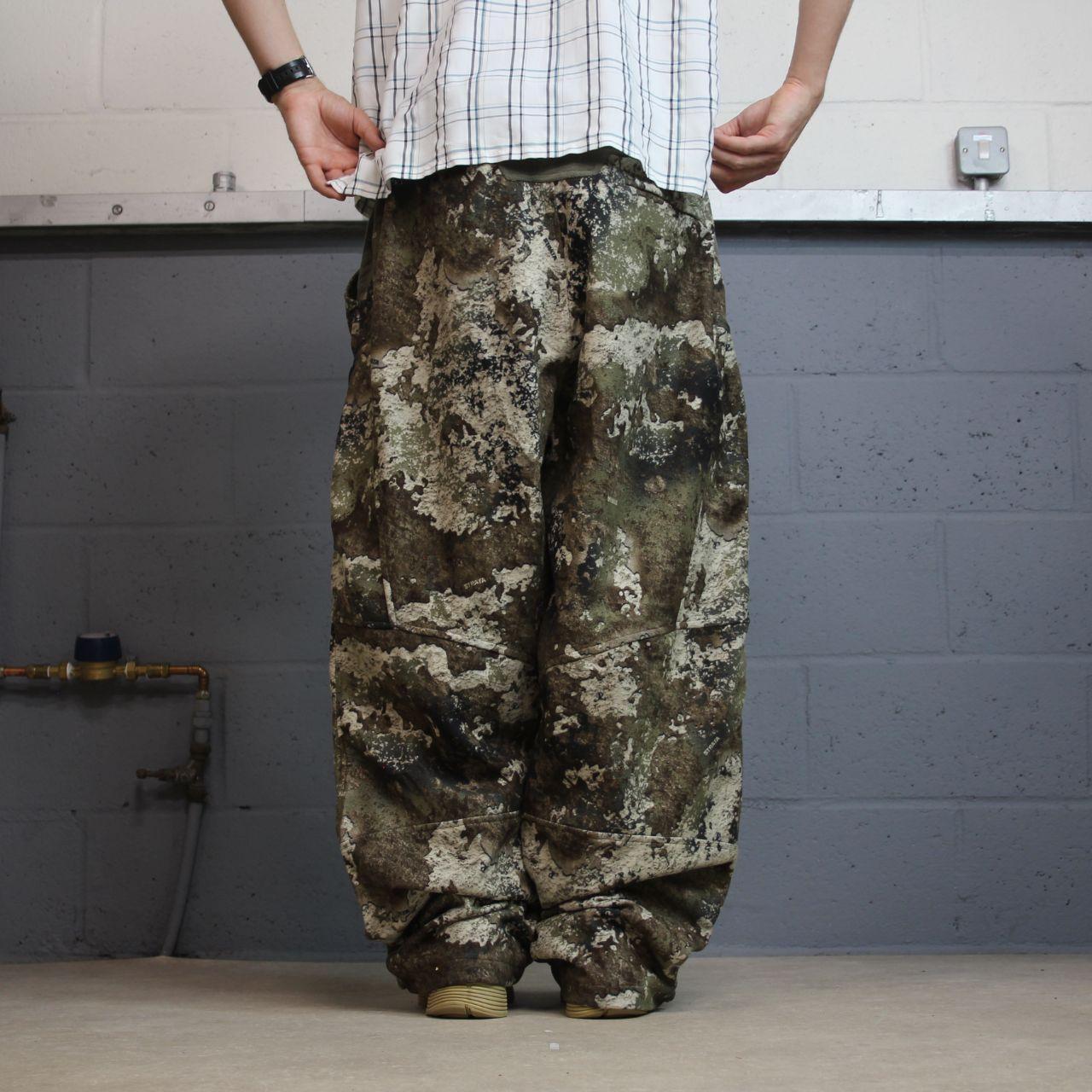 Vintage Red Head camo cargo pants khaki 3XL Loose fit fleece camouflage Y2K hunting style trousers
