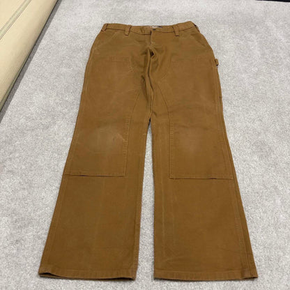 Vintage Carhartt carpenter jeans tan W32L30 90s skater style canvas cargos