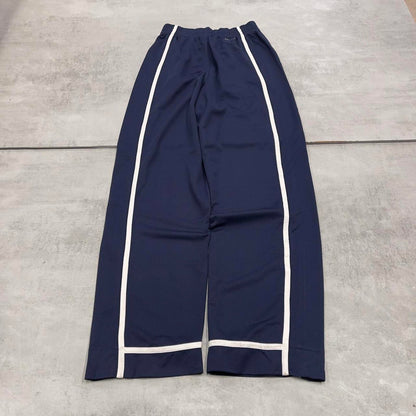 Baggy Nike Trackies XS navy Dri-Fit loose wide leg y2k style joggers