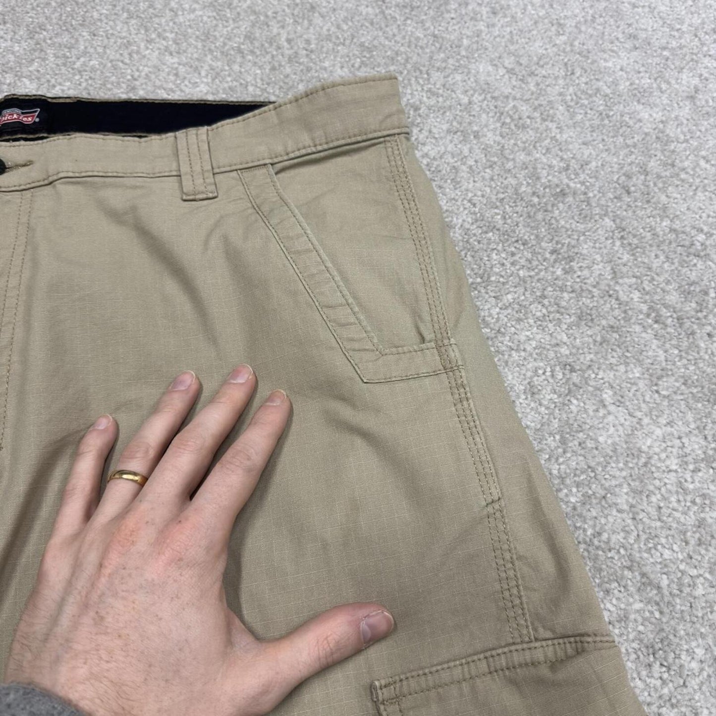 Dickies cargo shorts loose khaki Twill style chino skater shorts relaxed festival shorts