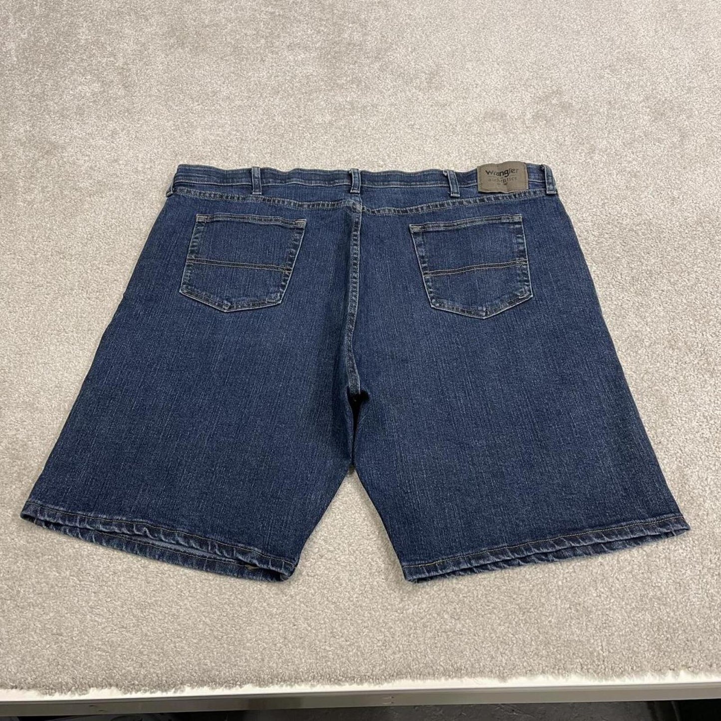 Wrangler baggy denim shorts blue Loose comfy skater style jorts