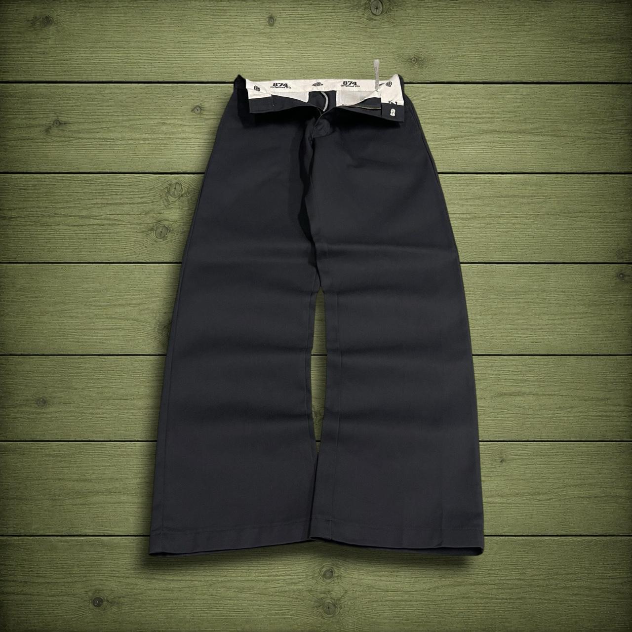Y2K Dickies 874 work pants black W32L34 original fit Straight fit chino skater style trousers