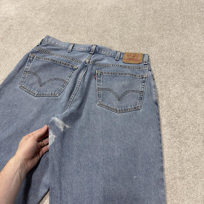 Levi’s 560 baggy jeans y2k W36L30 blue denim red tab logo y2k pants