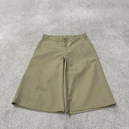 Dickies carpenter chino shorts long leg khaki Chino style skater shorts loose leg festival