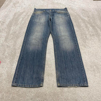 00s Carhartt jeans 90s skater style W32L32 blue denim 5 pocket workwear jeans