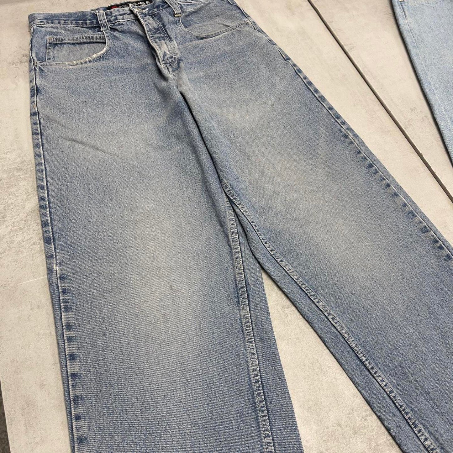 Mens vintage baggy Southpole jeans W34 L31