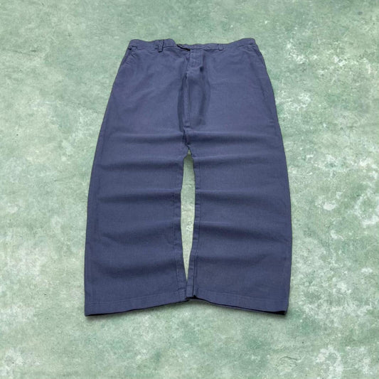 Y2K Tommy Hilfiger chino pants navy W38 Loose straight casual summer trousers