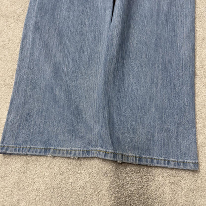 Levi’s 505 jeans Y2K W38L30 washed blue Levi’s straight leg surf style pants red tab logo